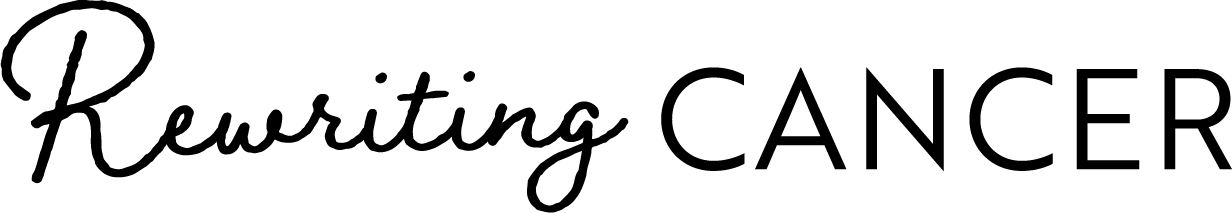 Rewriting Cancer text logo.