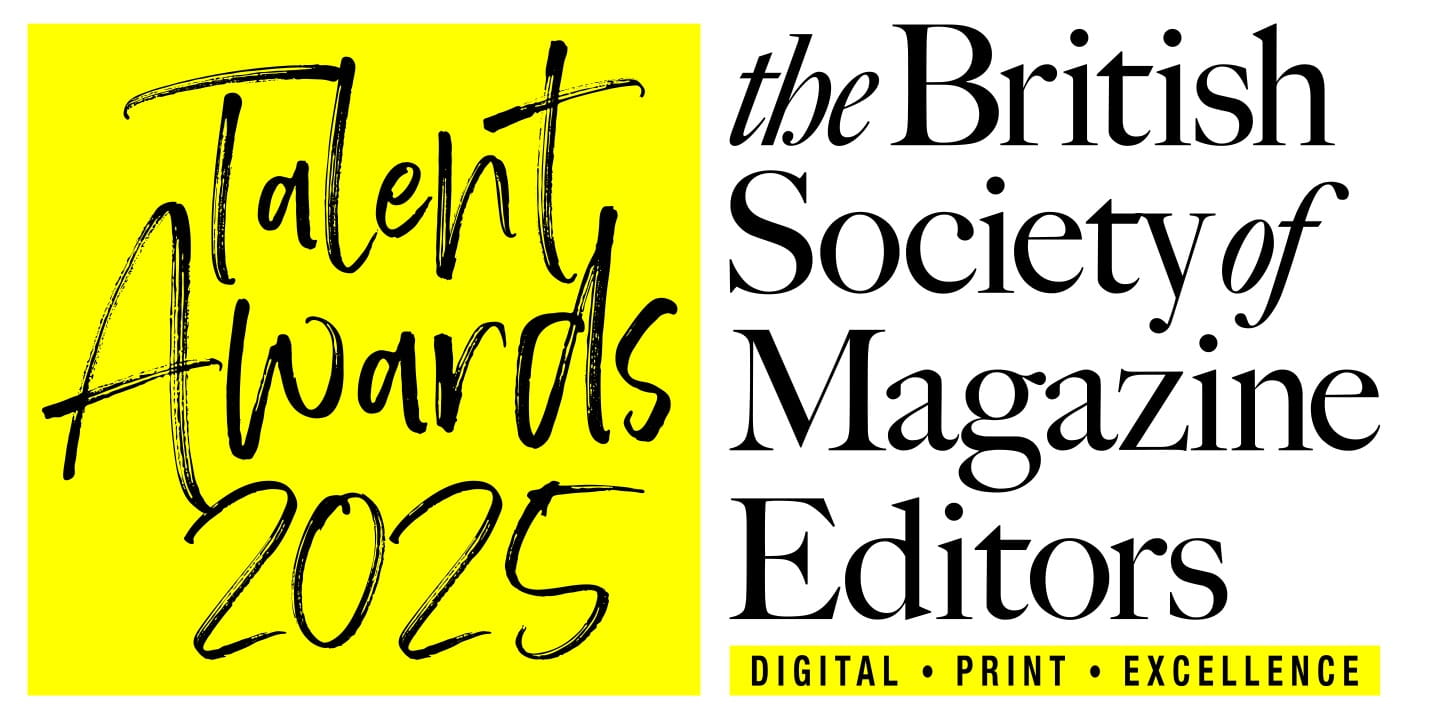 Logo for The British Society of Magazine Editors Talent Awards 2025