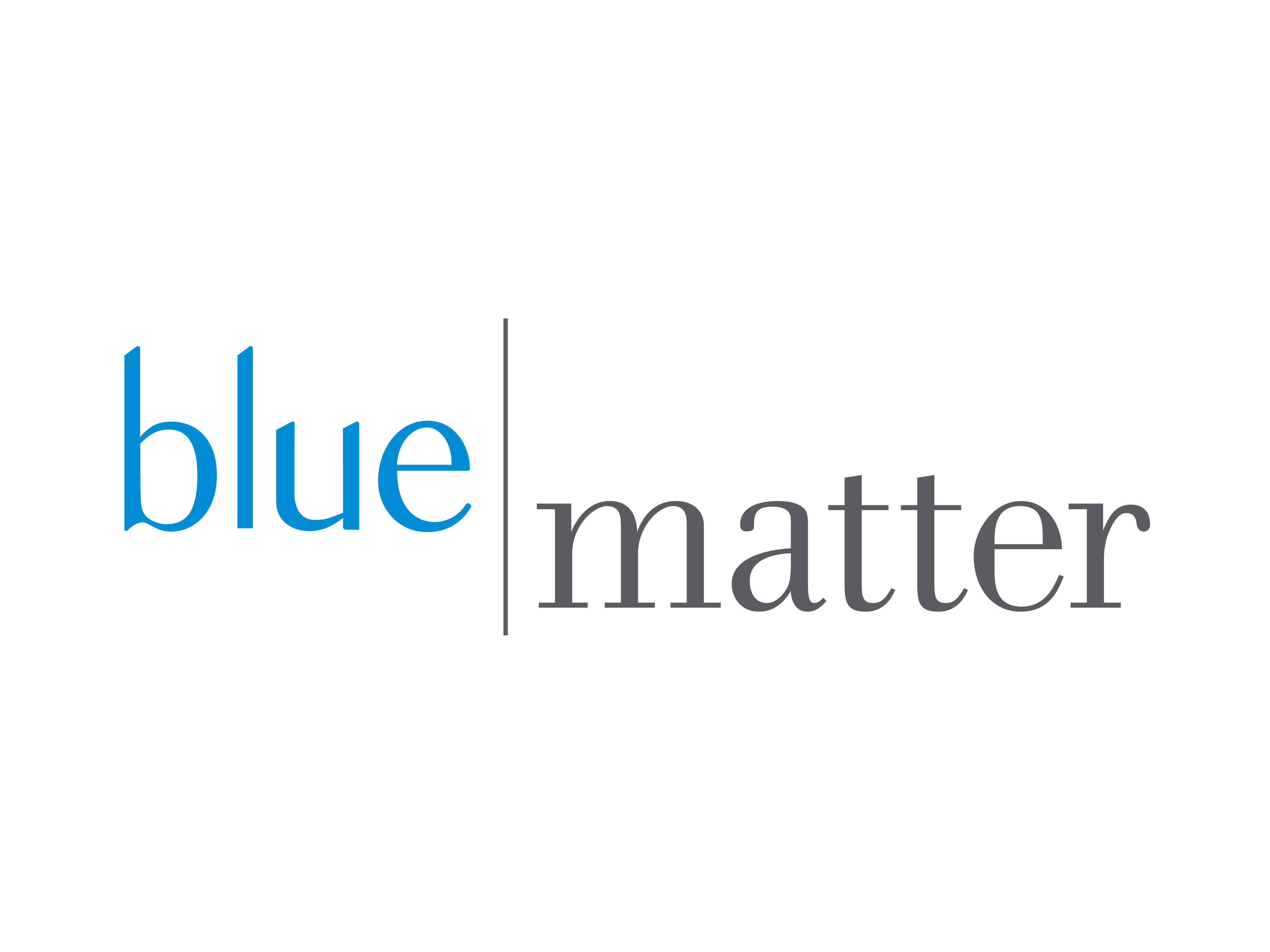 Logo of Blue Matter