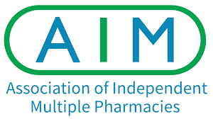 Association of Independent Multiple Pharmacies logo.