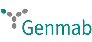 Genmab logo.
