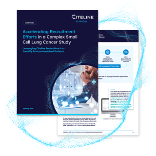 PDF preview of the Accelerating Recruitment in Small Cell Lung Cancer case study.