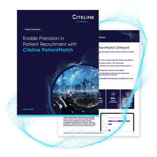 PDF preview of Citeline PatientMatch Product Deep Dive product information.