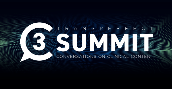C3 Summit, conversations on clinical content, banner.