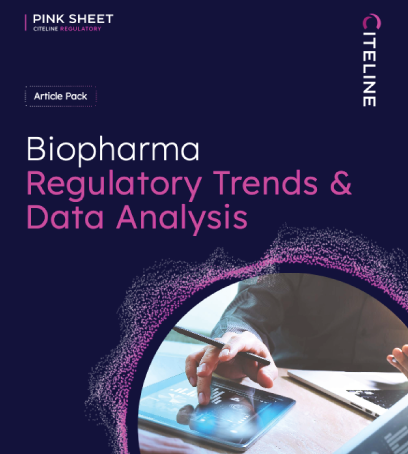 Preview of the Biopharma Regulatory Trends and Data Analysis article pack PDF.