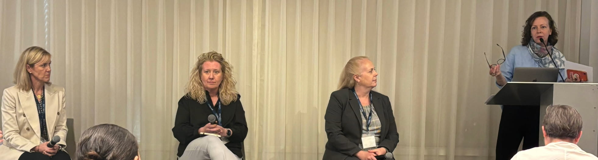 Expert panelists at the annual TrialScope EXTRA customer event in New York City