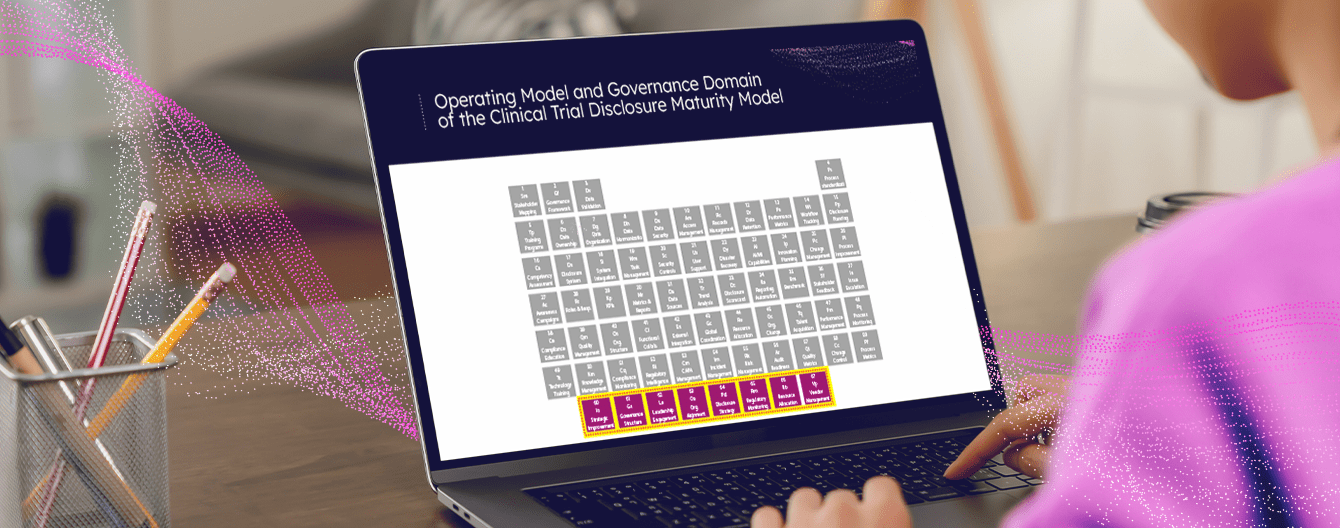 Operating Model and Governance Domain of the Clinical Trial Disclosure Maturity Model