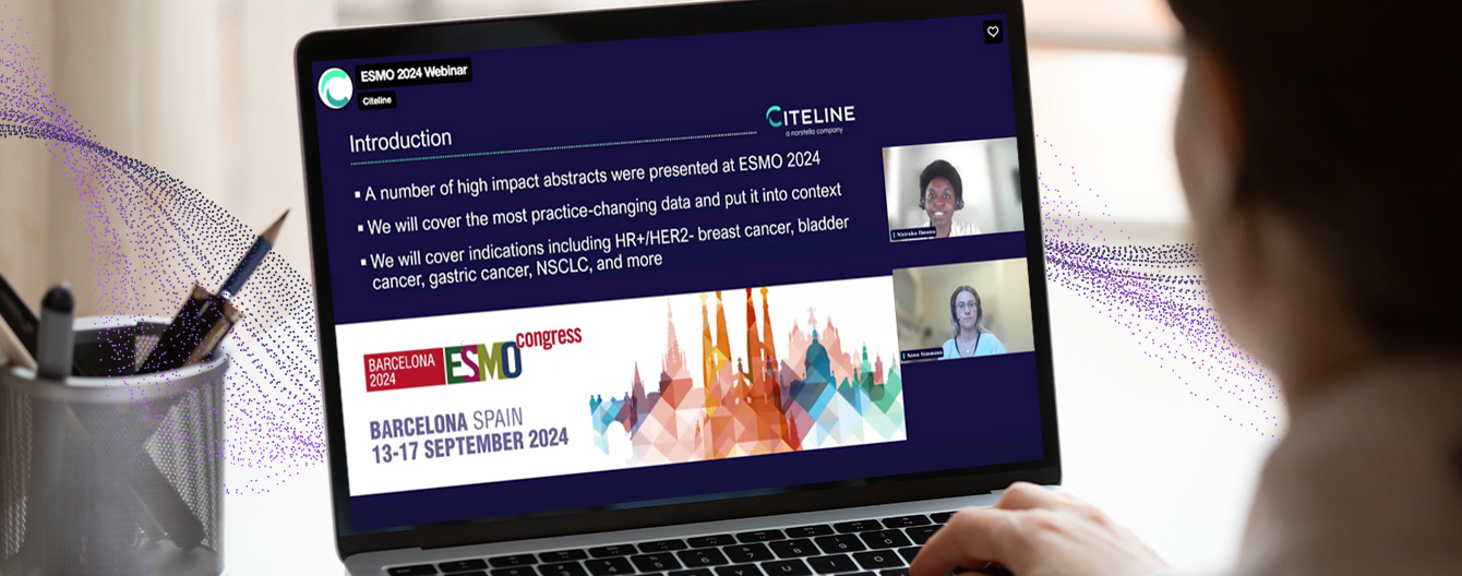 Watch Citeline's coverage of the ESMO 2024 webinar.