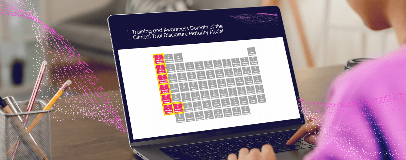 Cover for Article 9: Training and Awareness Domain of the Clinical Trial Disclosure Maturity Model