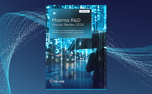 White paper cover for Pharma R&D Annual Review 2024