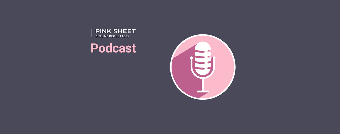 Pink Sheet Podcast Logo