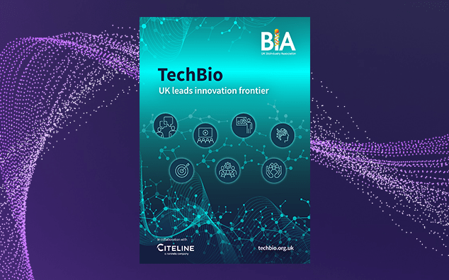 Report cover for TechBio