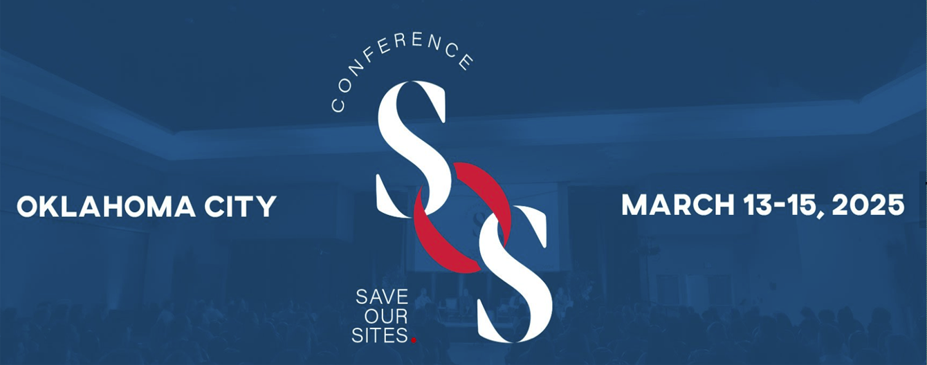 Save Our Sites (SOS) Conference logo