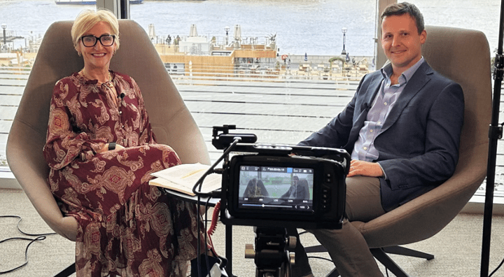 Claire Riches and Dan Chancellor