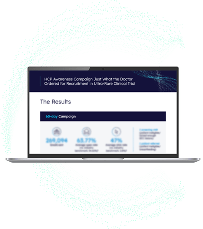 PDF preview of the Sol-Gel Builds Awareness of Rare Skin Condition case study by Citeline.