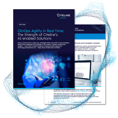 PDF preview of the ClinOps Agility in Real Time:The Strength of Citeline’s AI-enabled Solutions use case, available for download.