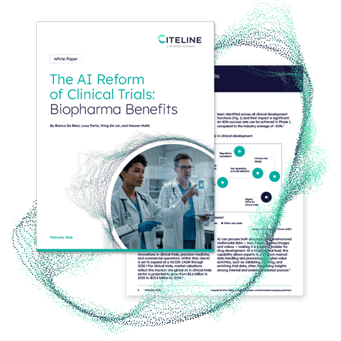 PDF preview of The AI Reform of Clinical Trials: Biopharma Benefits, available for download.