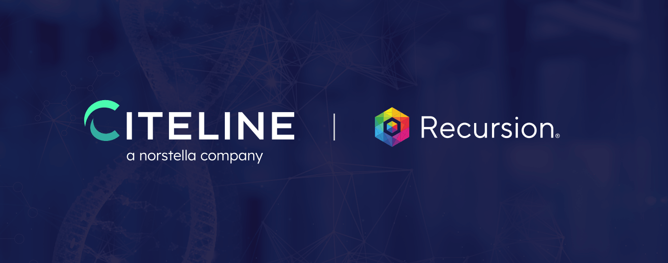 Logos of Citeline and Recursion