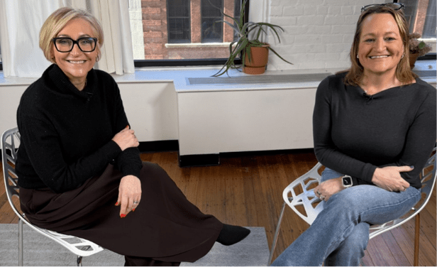 Image of Claire Riches and Marissa Volpe
