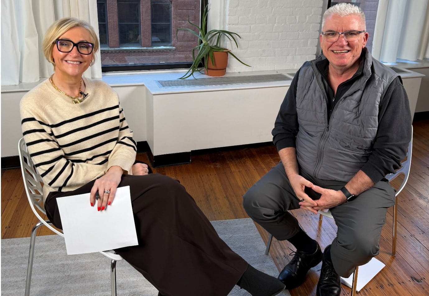 Image of Claire Riches and Ross Pettit