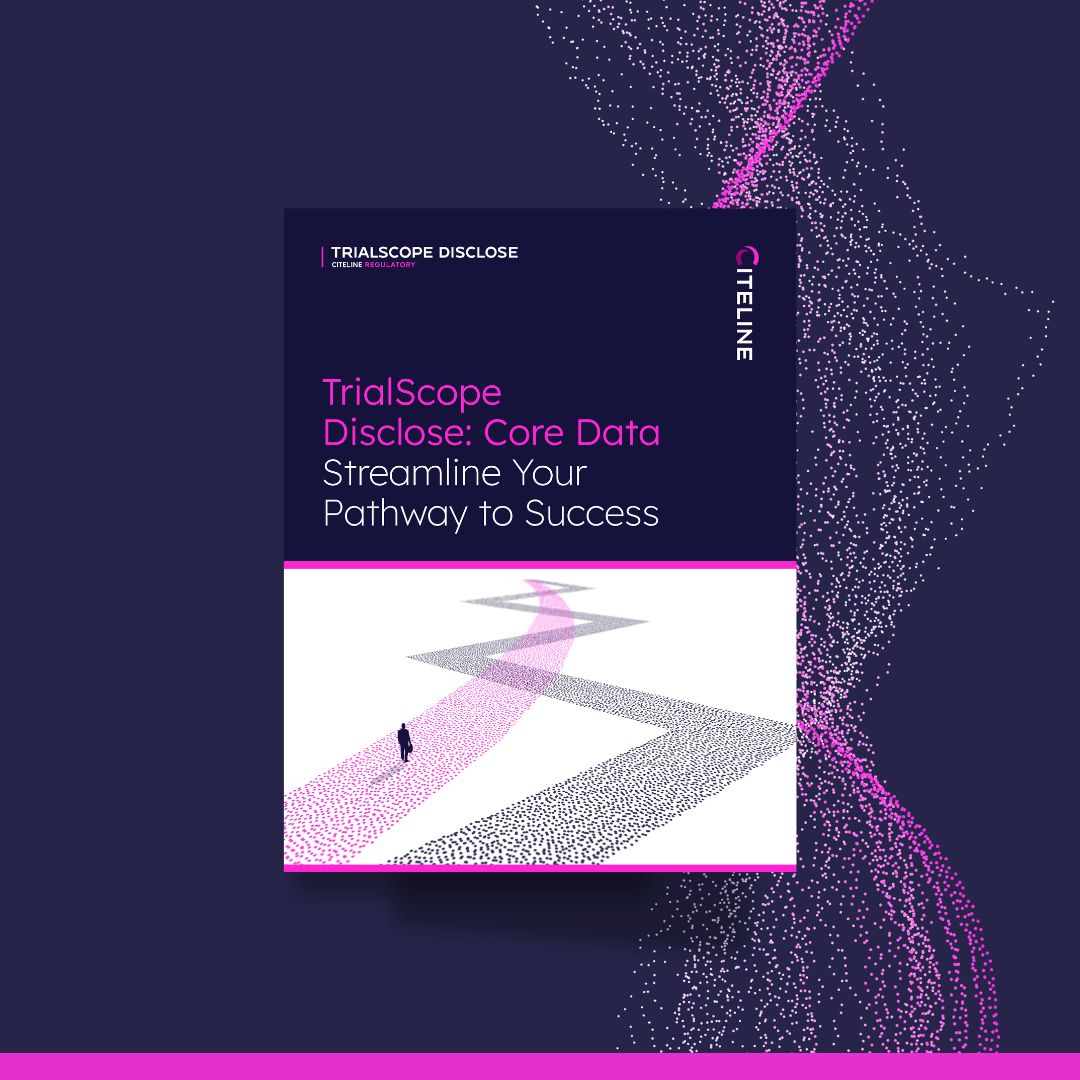 PDF preview of the TrialScope Disclose flyer.